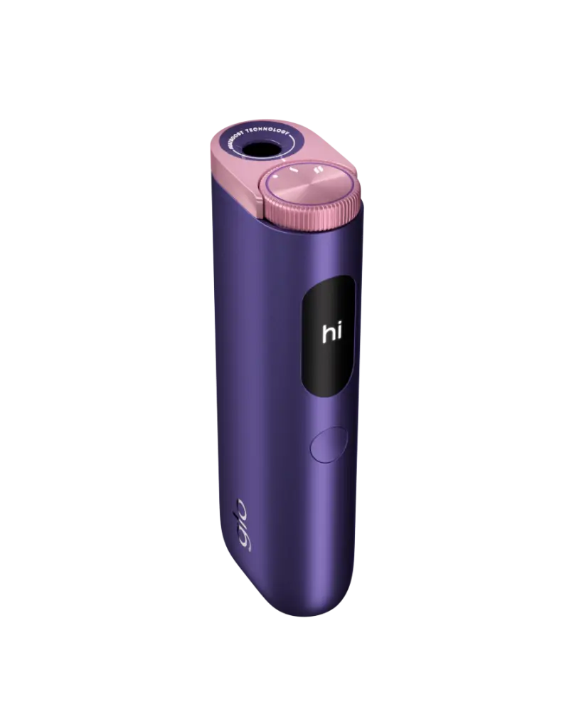 Buy USA online IQOS New 2024 Glo Hyper Pro Device Kit Purple Sapphire Product vendor