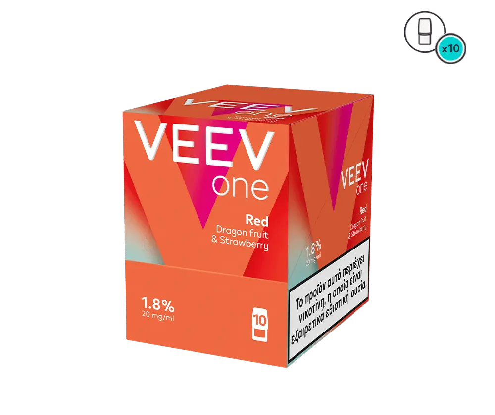 Buy USA online IQOS VEEV ONE Pods Red Product vendor