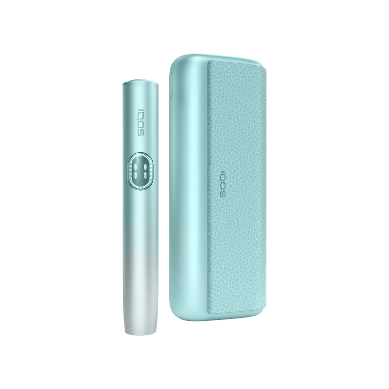 Buy USA online IQOS 2024 IQOS ILUMA i PRIME Kit Breeze Blue Product vendor