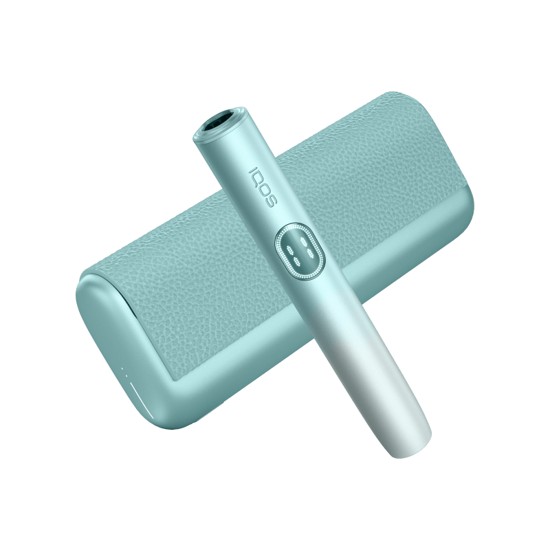 Buy USA online IQOS 2024 IQOS ILUMA i PRIME Kit Breeze Blue Product vendor