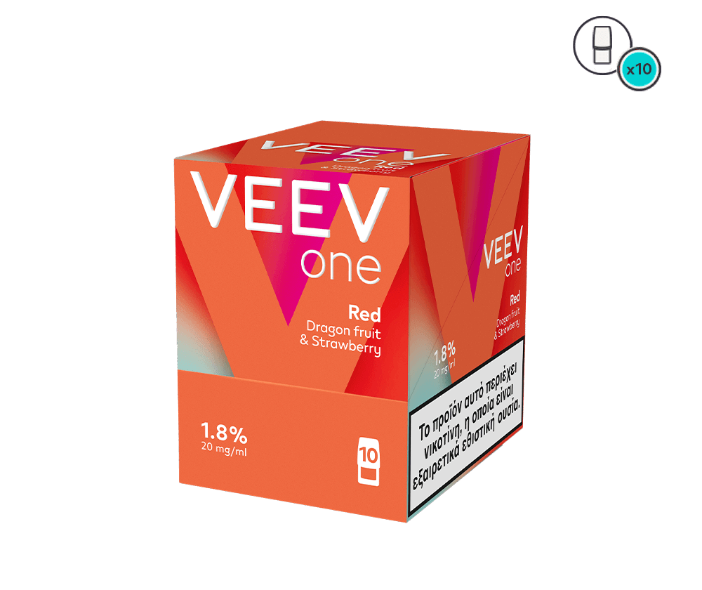 Buy USA online IQOS VEEV ONE Pods Red Product vendor