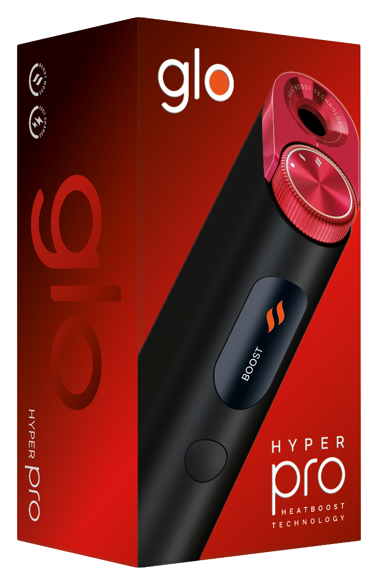 Buy USA online IQOS New 2024 Glo Hyper Pro Device Kit Ruby Black Product vendor