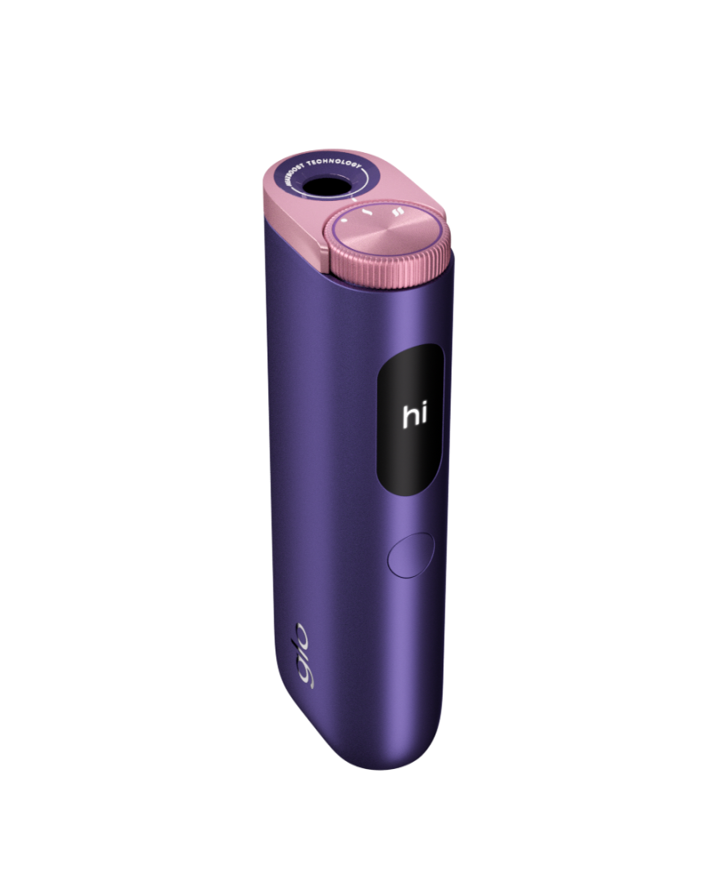 Buy USA online IQOS New 2024 Glo Hyper Pro Device Kit Purple Sapphire Product vendor