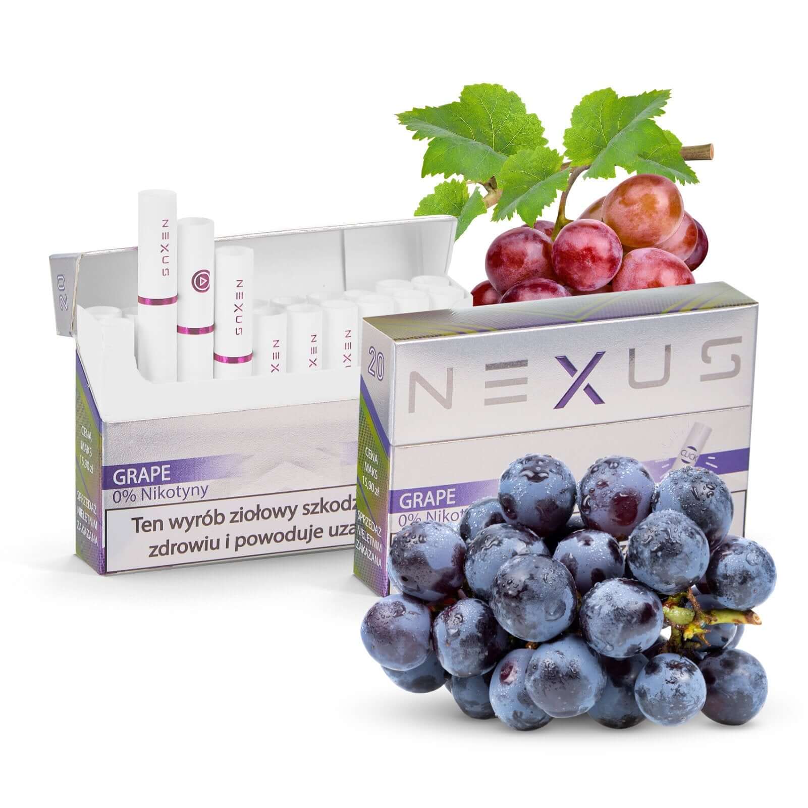 Buy USA online IQOS New 2024 Nexus Cool 0% Nicotine Click Grape Sticks Product vendor