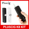 Buy USA online IQOS New 2021 Heated Tobacco Kit From Pluscig K8 Kit Box Mod 3500mah Battery Knob Control Product vendor