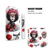 Buy USA online IQOS Magic Shark Fashioon Skull Game Boy Game Lady Bumpy Film Case Cover for IQOS 2.4 Plus Sticker for IQOS 2.4p 2.4+ Product vendor