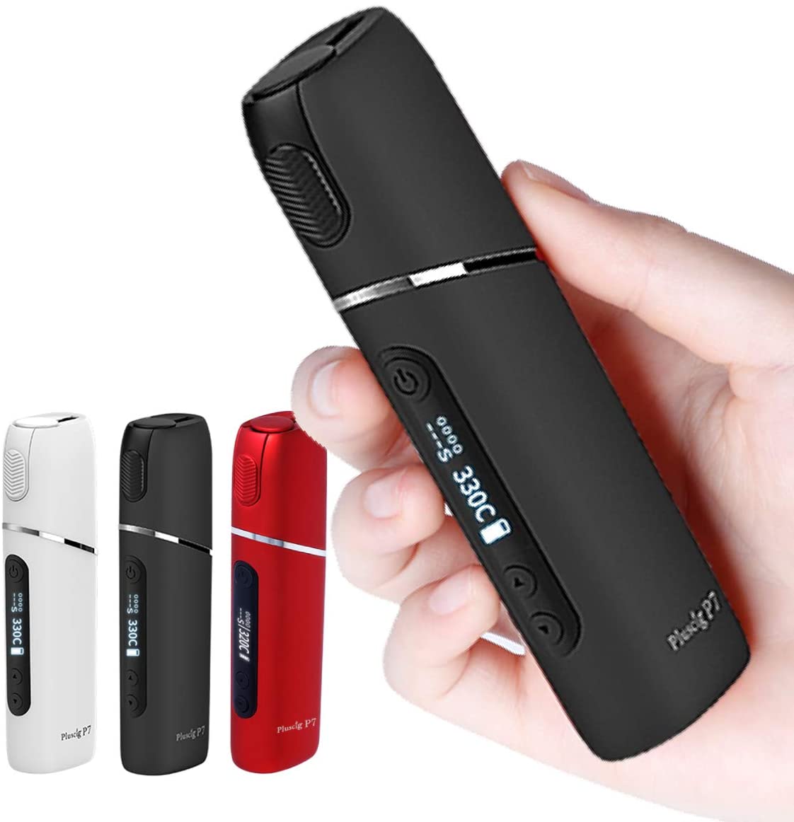 Buy USA online IQOS New 2021 Heated Tobacco Kit From Pluscig P9 Charged Electronic Smoke Vape Compatibility With 1qos Sticks Product vendor