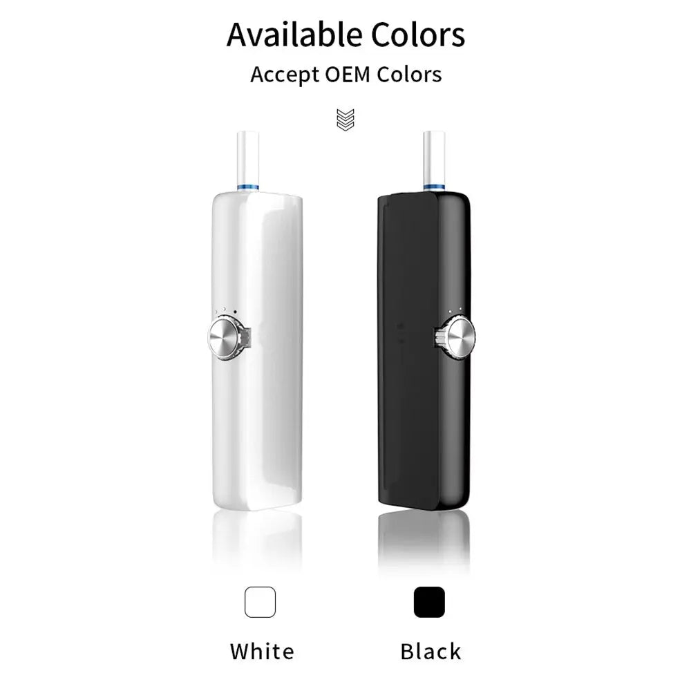 Buy USA online IQOS New 2021 Heated Tobacco Kit From Pluscig K8 Kit Box Mod 3500mah Battery Knob Control Product vendor