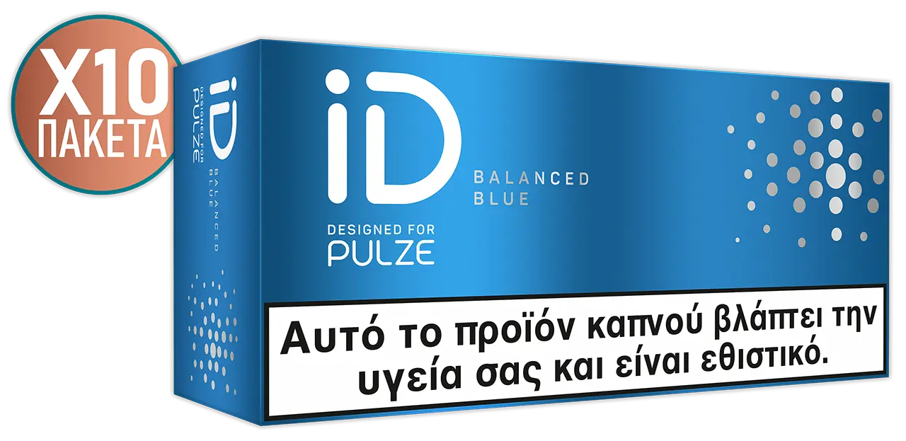 Buy USA online IQOS Pulze ID Balanced Blue Heated Tobacco Rod Product vendor