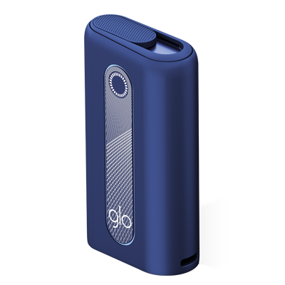 Buy USA online IQOS New Glo Hyper Heated Tobacco Device Kit in Blue Color Product vendor