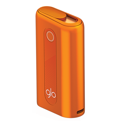 Buy USA online IQOS New Glo Hyper Heated Tobacco Device Kit in Orange Color Product vendor