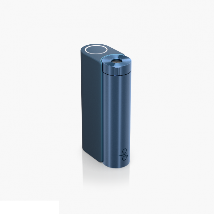 IQOS New 2023  glo HYPER X2 Device Kit Blue Metal heatproduct.store