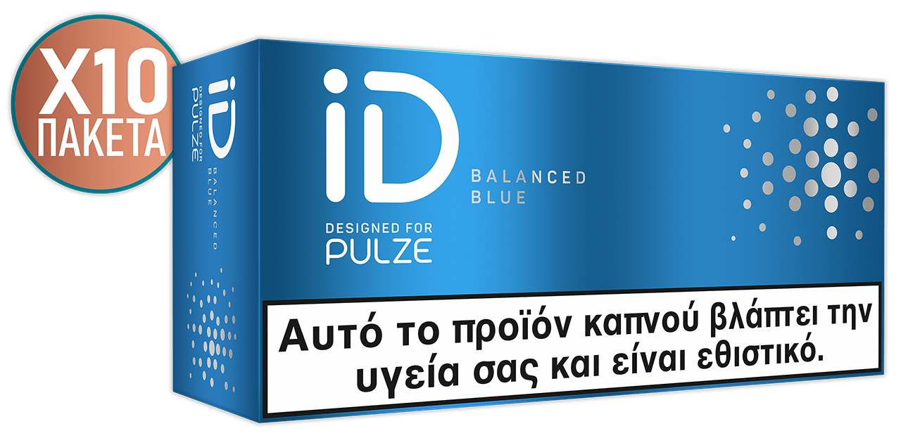 Buy USA online IQOS Pulze ID Balanced Blue Heated Tobacco Rod Product vendor