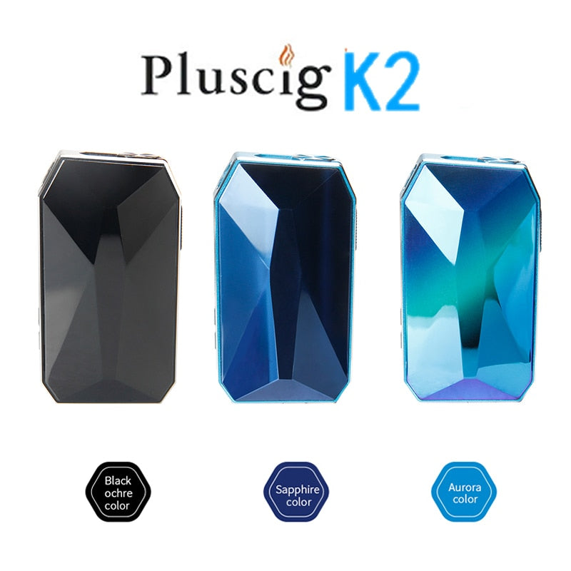 SMY Pluscig K2 2900mAh Battery Zircon Surface Design Box Shape Vape Heating Tobacco Vaporizer compatibility with Brand stick - heatproduct.co.uk Electronic Heated Tobacco Kits