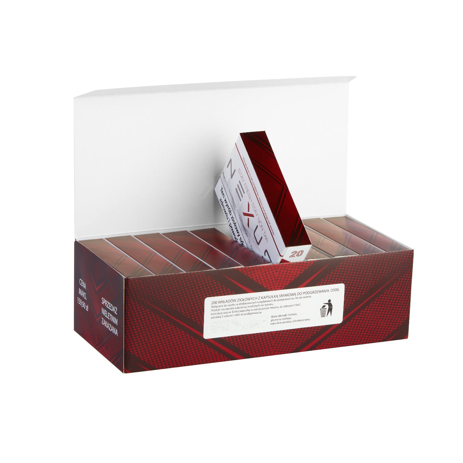 Buy USA online IQOS Pre Order 2024 NEXUS 2% Nicotine Strawberry Heated Non Tobacco Sticks Product vendor