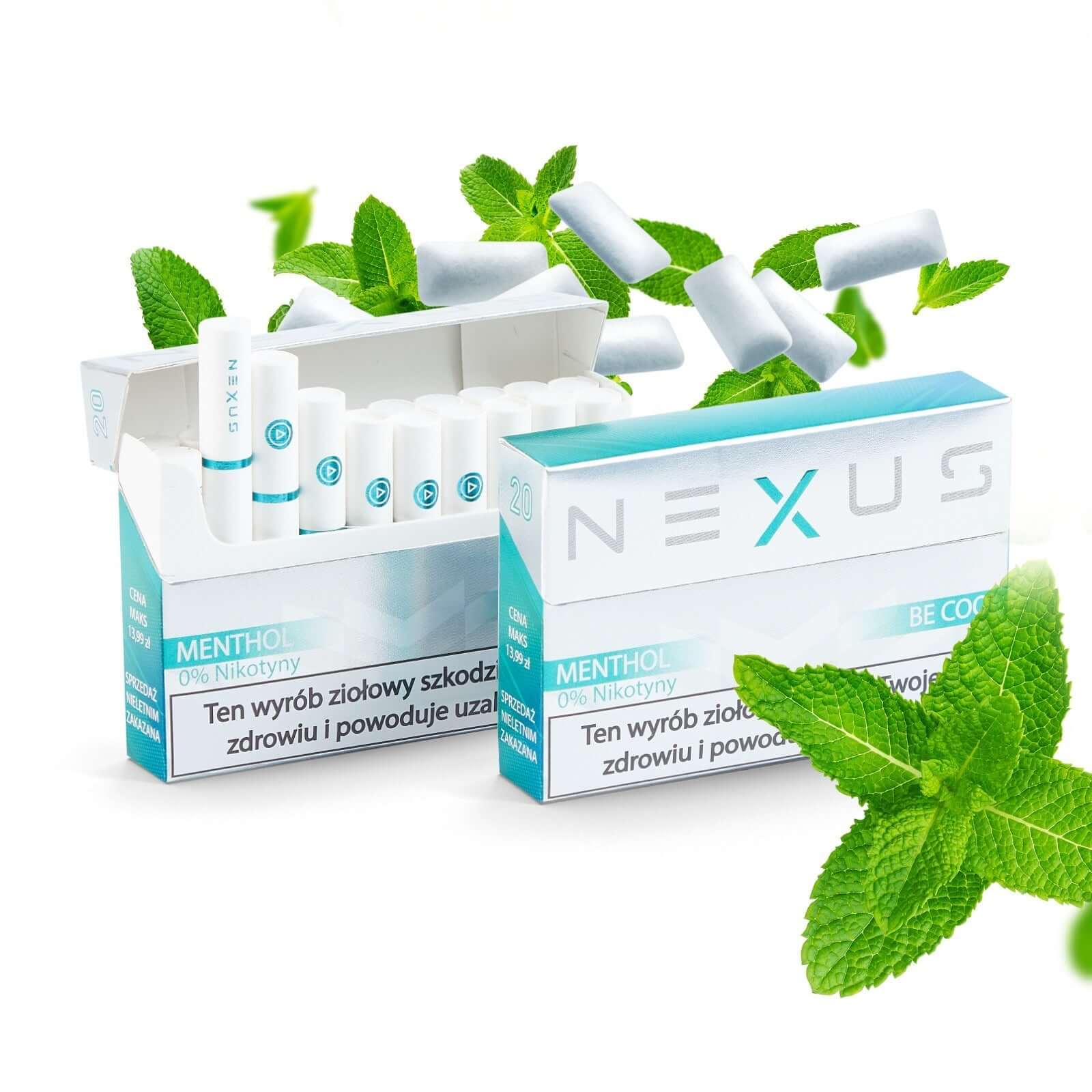 Buy USA online IQOS New 2024 Nexus Cool 0% Nicotine Click Menthol Sticks Product vendor